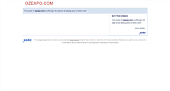 Desktop Screenshot of ozexpo.com