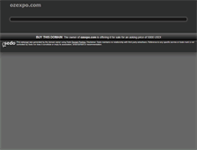 Tablet Screenshot of ozexpo.com